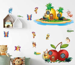 4 Decor Sticker Casutele din fructe