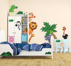 4 Decor Sticker Animalute de la Zoo