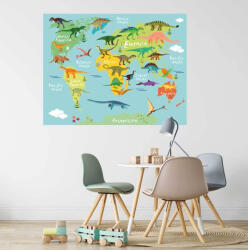 4 Decor Sticker Lumea Dinozaurilor