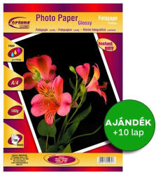 FORTUNA Fotópapír FORTUNA A/4 inkjet fényes 180 g 100 lapos (01.00296) - papir-bolt