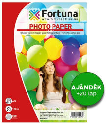 FORTUNA Fotópapír FORTUNA A/4 laser fényes 170 g 200 lapos (01.00295)