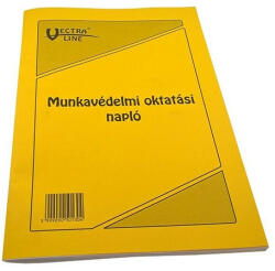 VECTRALINE Nyomtatvány munkavédelmi oktatási napló VECTRALINE A/4 álló (BVALL349) - papir-bolt