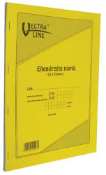 VECTRALINE Nyomtatvány ellenőrzési napló VECTRALINE (C18-72/V) - papir-bolt