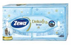 Zewa Papírzsebkendő ZEWA Deluxe 3 rétegű 90db-os dobozos (28420) - papir-bolt