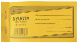 VECTRALINE Nyomtatvány nyugta VECTRALINE 4 soros 20 darabos (B15-41/V/07/CS) - papir-bolt