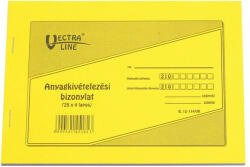 Vectra-line Nyomtatvány anyag kivét VECTRA-LINE 25x4 8 tételes - papir-bolt