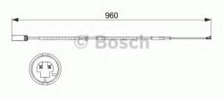 Bosch Senzor de avertizare, uzura placute de frana MINI MINI COUNTRYMAN (R60) (2010 - 2016) BOSCH 1 987 473 523