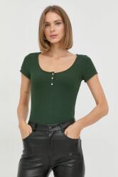 Guess tricou femei, culoarea verde 9BYY-TSD05N_79X