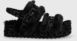 Guess sandale Vasya culoarea negru 9BYY-KLD001_99X