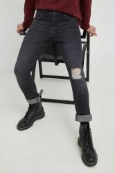 Wrangler jeansi Larston Authentic Black barbati 9BYY-SJM0D5_99X