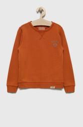 GUESS bluza copii culoarea portocaliu, cu imprimeu 9BYY-BUB00B_22X