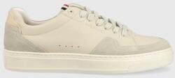 Tommy Hilfiger sneakers din piele Premium Cupsole Sustainable Lea culoarea bej 9BYY-OBM05G_01X