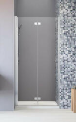 Radaway Fuenta New DWB összecsukható balos zuhanyajtó átlátszó üveggel 100x202, króm profilszín 3840770101L (384077-01-01L)