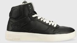 Guess sneakers Verona Basket Mid Smart culoarea negru 9BYY-OBM026_99X