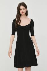 GUESS rochie culoarea negru, mini, evazati 9BYY-SUD0C9_99X