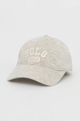 Ralph Lauren șapcă culoarea gri, cu imprimeu 9BYY-CAM04U_90X