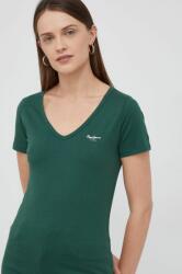 Pepe Jeans pamut póló zöld - zöld XS - answear - 6 990 Ft