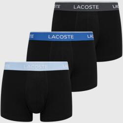 Lacoste funkcionális fehérnemű (3 db) fekete, férfi - fekete S