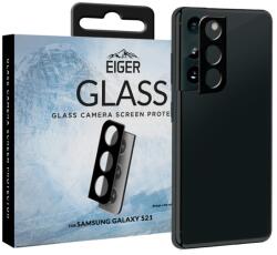 Eiger Lentile Camera Samsung Galaxy S21 Eiger 2.5D Glass Clear Black (EGSP00723)