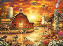 Bluebird Puzzle - Puzzle Chuck Pinson: Honey Drip Farm - 3 000 piese Puzzle