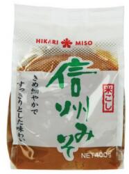 Miso Erjesztett Fűszerpaszta (sárga, fehér), 400gr (Hikari Miso) (4902663007524 5282 31/01/2026 (20db))