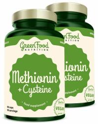 GreenFood Nutrition - METHIONIN - METIONIN, CISZTEIN ÉS B6-VITAMIN - 2x90 KAPSZULA