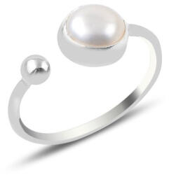 BeSpecial Inel argint reglabil cu perla (ITU0538)