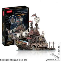 3D puzzle -kalózkikötő 218db-os CubicFun (3D-T4039)
