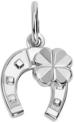 Soliter Brilio Silver Ezüst függő patkó négylevelű lóherevel 441 001 01663 04