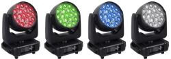 Flash 4x LED MOVING HEAD 19x15W ZOOM