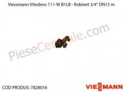 Viessmann Robinet 3/4" DN15 m centrala termica Viessmann Vitodens 111-W B1LB, Vitopend 111-W WHSB turbo (7828016)