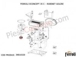 Ferroli Robinet golire centrala termica Ferroli Econcept (39810320)