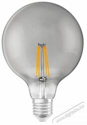 OSRAM Smart+ Bluetooth vezérlésű 6W 2700K E27, dimmelhető gömb alakú filament LED fényforrás