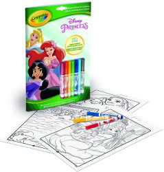 Crayola Crayola: Prințesele Disney Educativ și carte de colorat - în lb. maghiară (5807G)