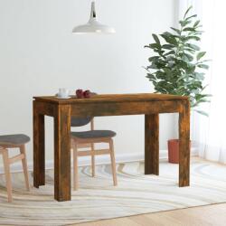 vidaXL füstös tölgy színű szerelt fa étkezőasztal 120 x 60 x 76 cm (815387)