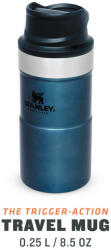 STANLEY Cana Termoizolanta Stanley The Trigger Action Travel Nightfall 0.25L - 10-09849-012 (10-09849-012)