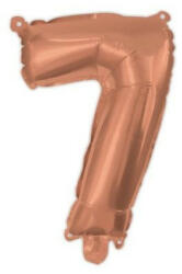 Procos Rose Gold 7-es szám fólia lufi 95 cm (PNN92483)
