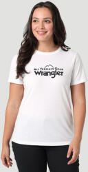 Wrangler Tricou Wrangler | Alb | Femei | XS