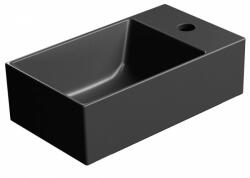 SAPHO GSI Kube X 40x23 cm left/right matt black (9484126)