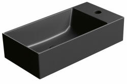 SAPHO GSI Kube X 50x25 cm left/right matt black (9486126)