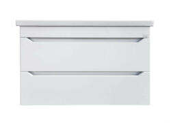 TMP cabinets SHARP 100 fali függesztett fürdőszobabútor 100 cm Sanovit Soft 13100 porcelán mosdókagylóval (400867) - globalvivamarket