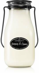 Milkhouse Candle Milkhouse Candle Co. Creamery Berries & Cream lumânare parfumată Milkbottle 397 g