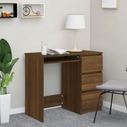 vidaXL Birou, stejar maro, 90x45x76 cm, lemn prelucrat (815509)