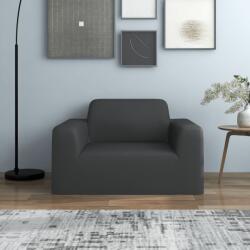 vidaXL Husă elastică pentru canapea poliester jersey antracit (332936)