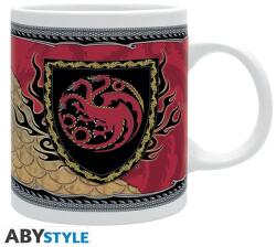 ABYstyle House of the Dragon "Targaryen Dragon Crest" 320ml bögre (ABYMUGA178)