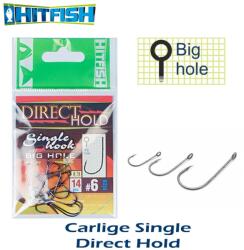HITFISH Carlige HITFISH Direct Hold Single Hook Nr. 8, 14buc/plic (DHSH-8)
