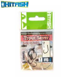 HITFISH Carlige HITFISH Trout Saver Single Hook Nr. 6, 7buc/plic (TSSH-6)