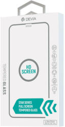 DEVIA Folie Frame Sticla Full Fit iPhone 13 Pro Max Black (1 fata Anti-Shock, 9H, 0.26mm) (DEVFOLIXIIIPMBK) - pcone