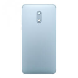 Nokia 6 akkufedél (hátlap) kamera lencsével, ezüst (gyári)