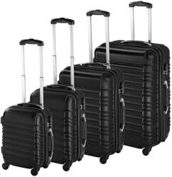 Timeless Tools 4 db-os merev falú bőrönd szett, 4 színben-fekete (HOP1000938-1)
